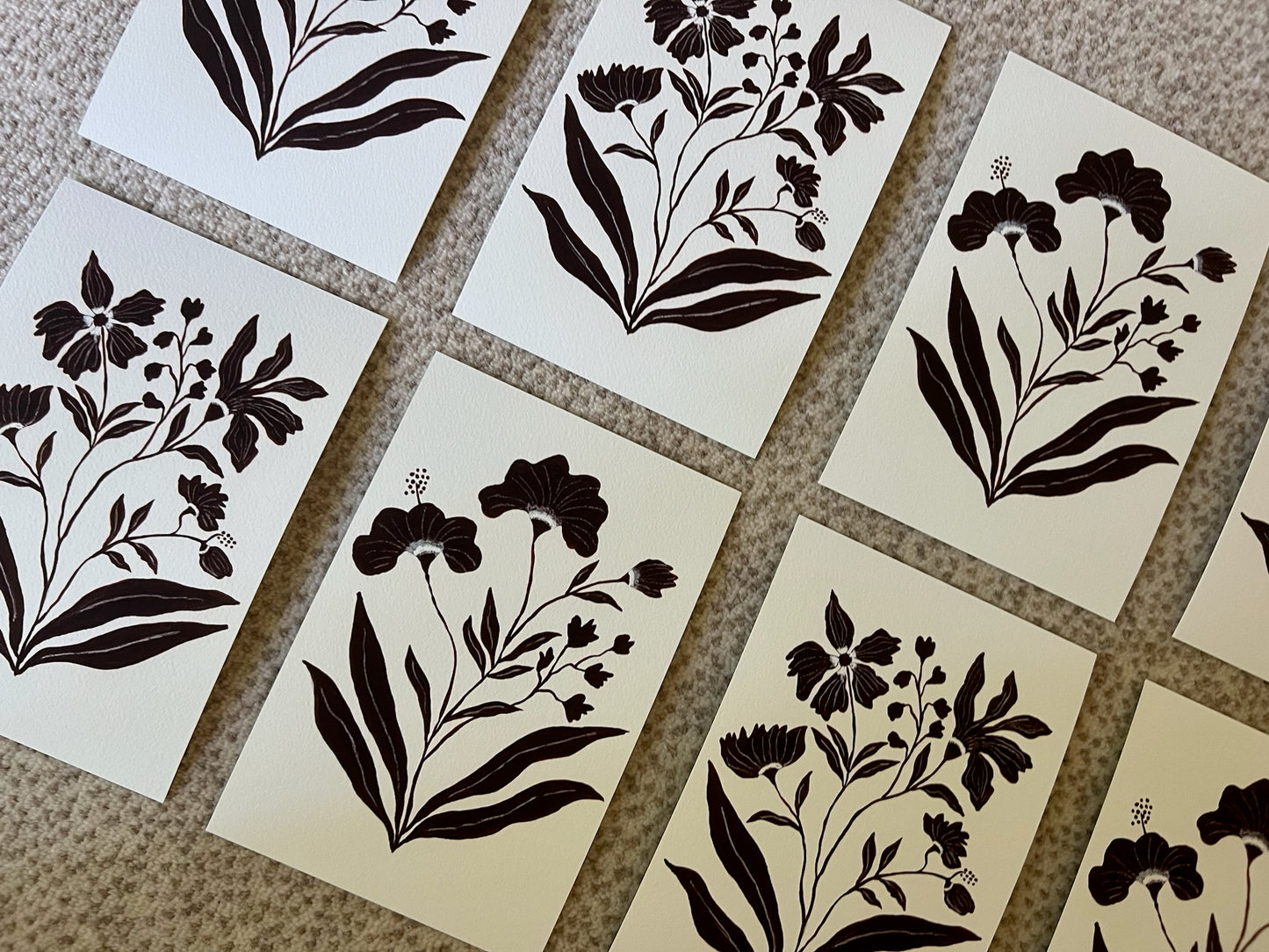 *PRINTS* Wildflowers - 6 x 9" SET