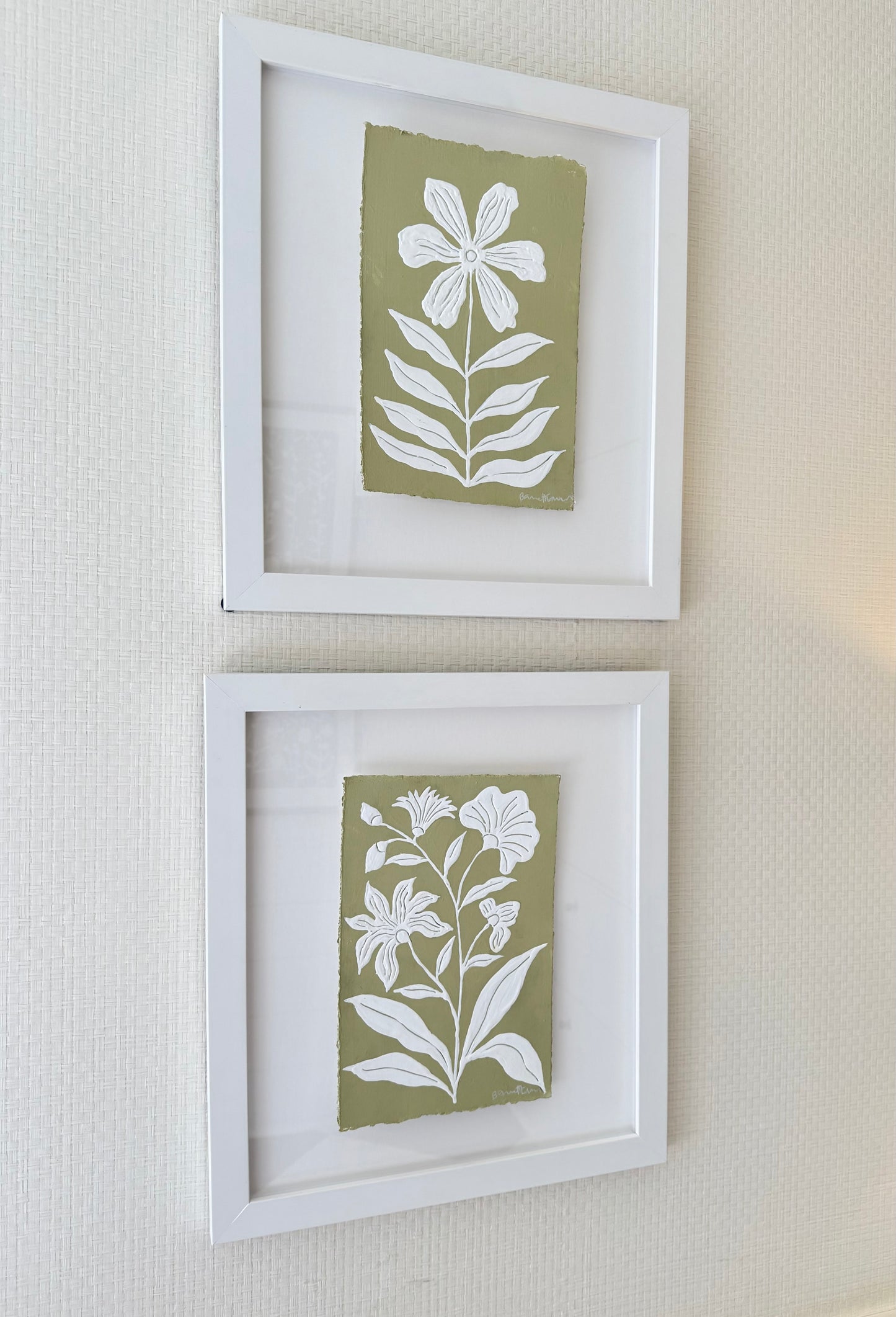 "Verde Anemones" SET