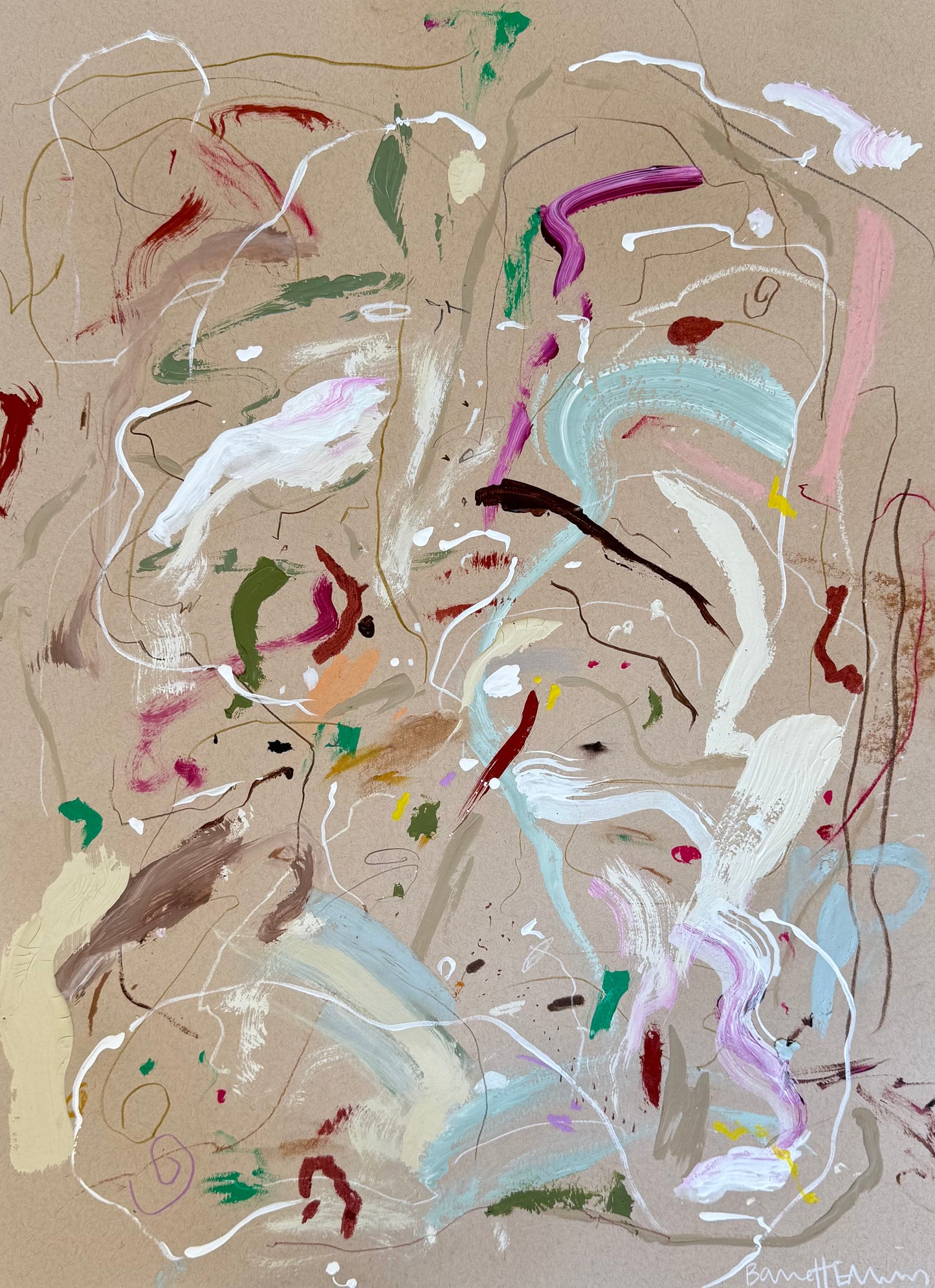 Cosmos Abstract II - 18 x 24"