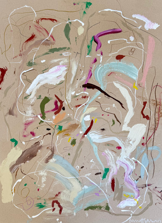 Cosmos Abstract II - 18 x 24"