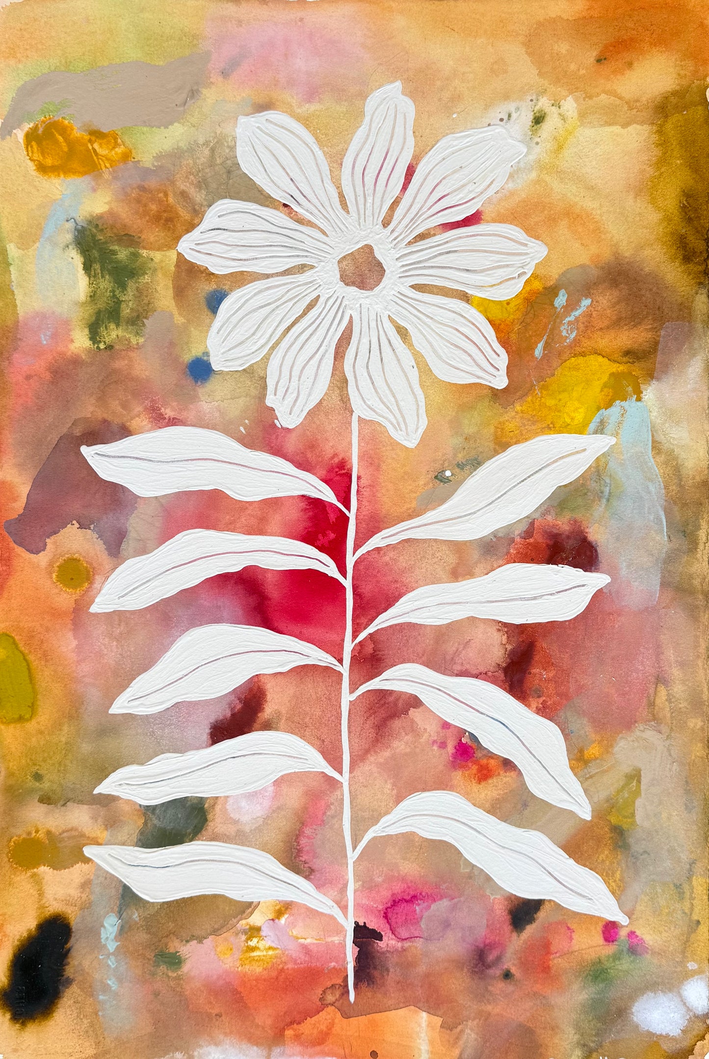 Solar Sunflower - 15 x 22.5"