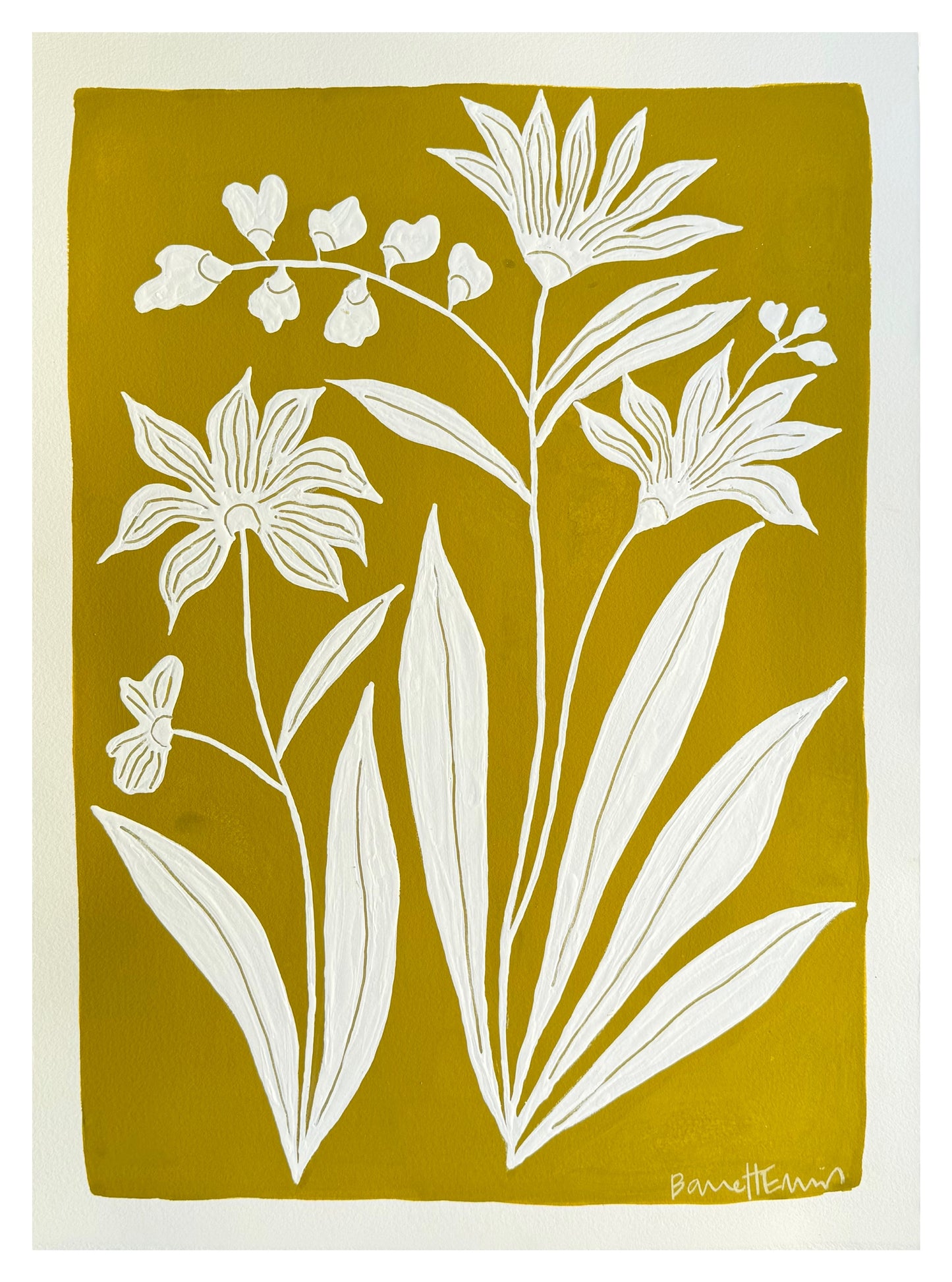 Starflowers - 13.5 x 18"