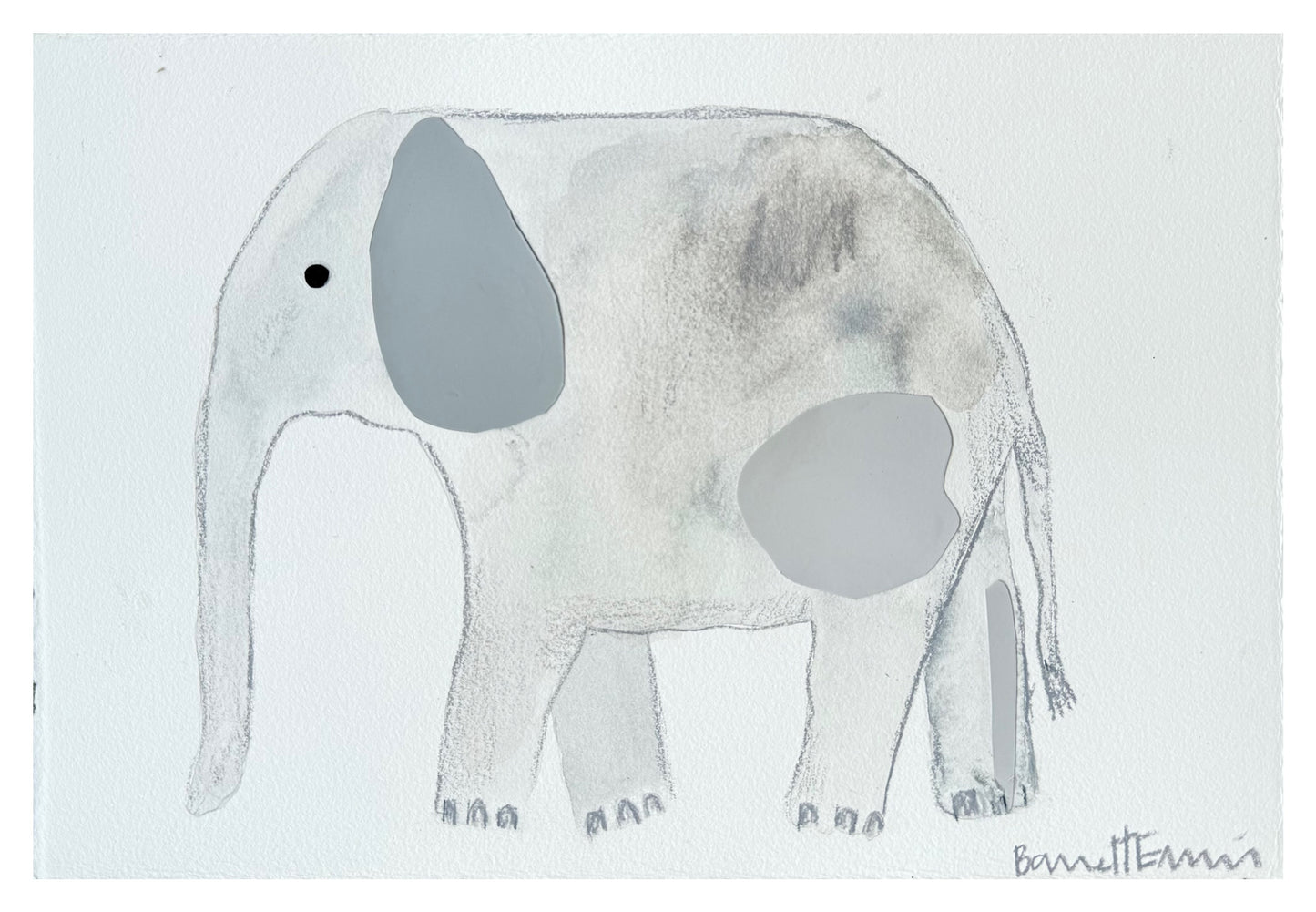 Elephant - 11.5 x 7.5"