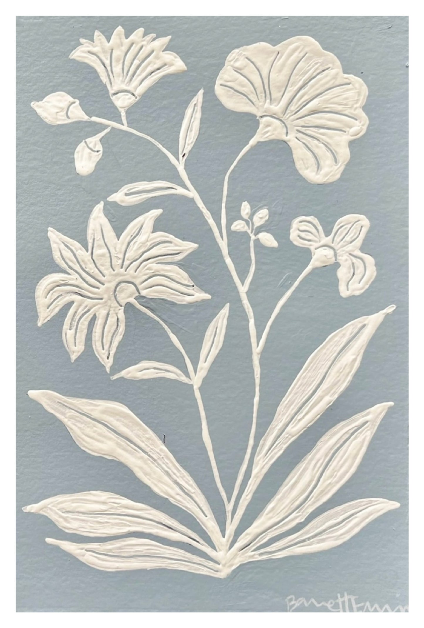 White Anemones - 7.5 x 11" SET