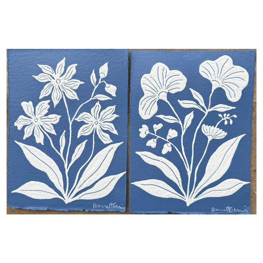 “Blue Freesias” SET