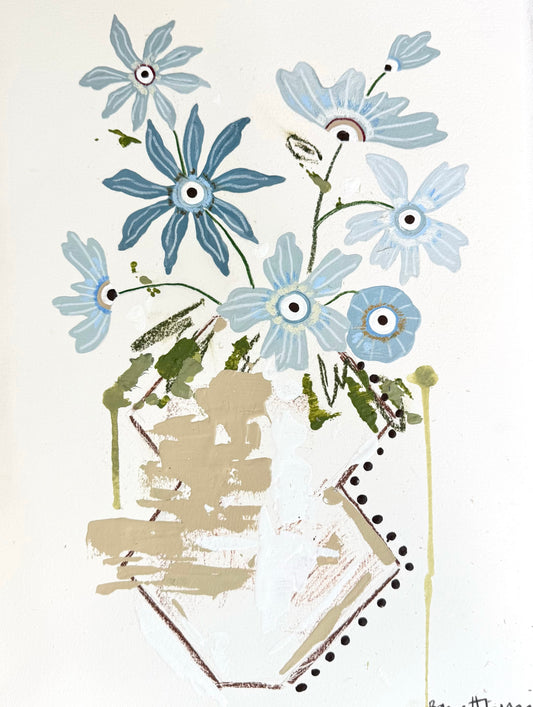 Potted Wildflowers I