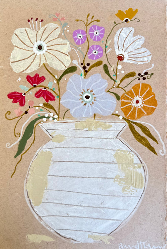 Lunar Bloom - 6 x 9"