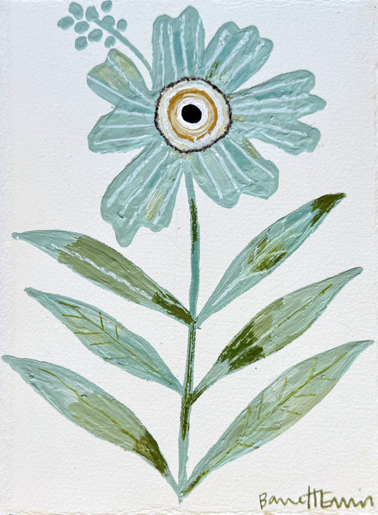 Blue Petal - 6 x 8"