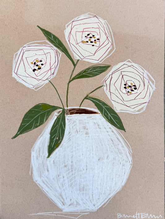 Orbit Petals - 9 x 12"