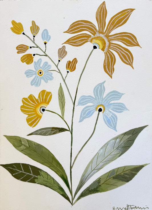 Celeste Ochre - 11.5 x 15"