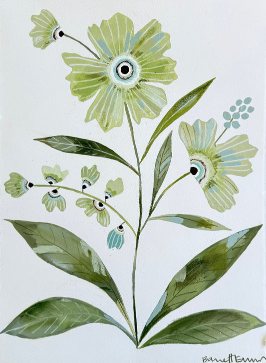 Lunar Hellebores - 11.5 x 15"