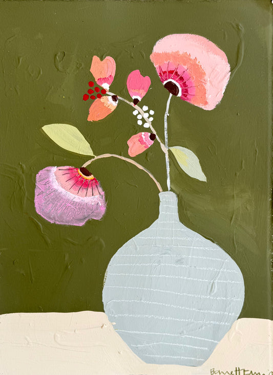 Cosmic Blush Petals - 11.5 x 15"