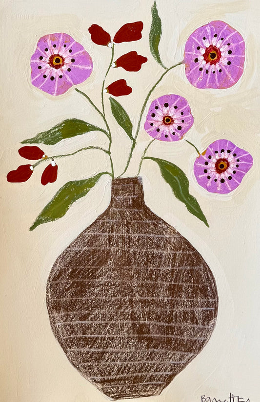 Orbit Blooms - 11.5 x 15"