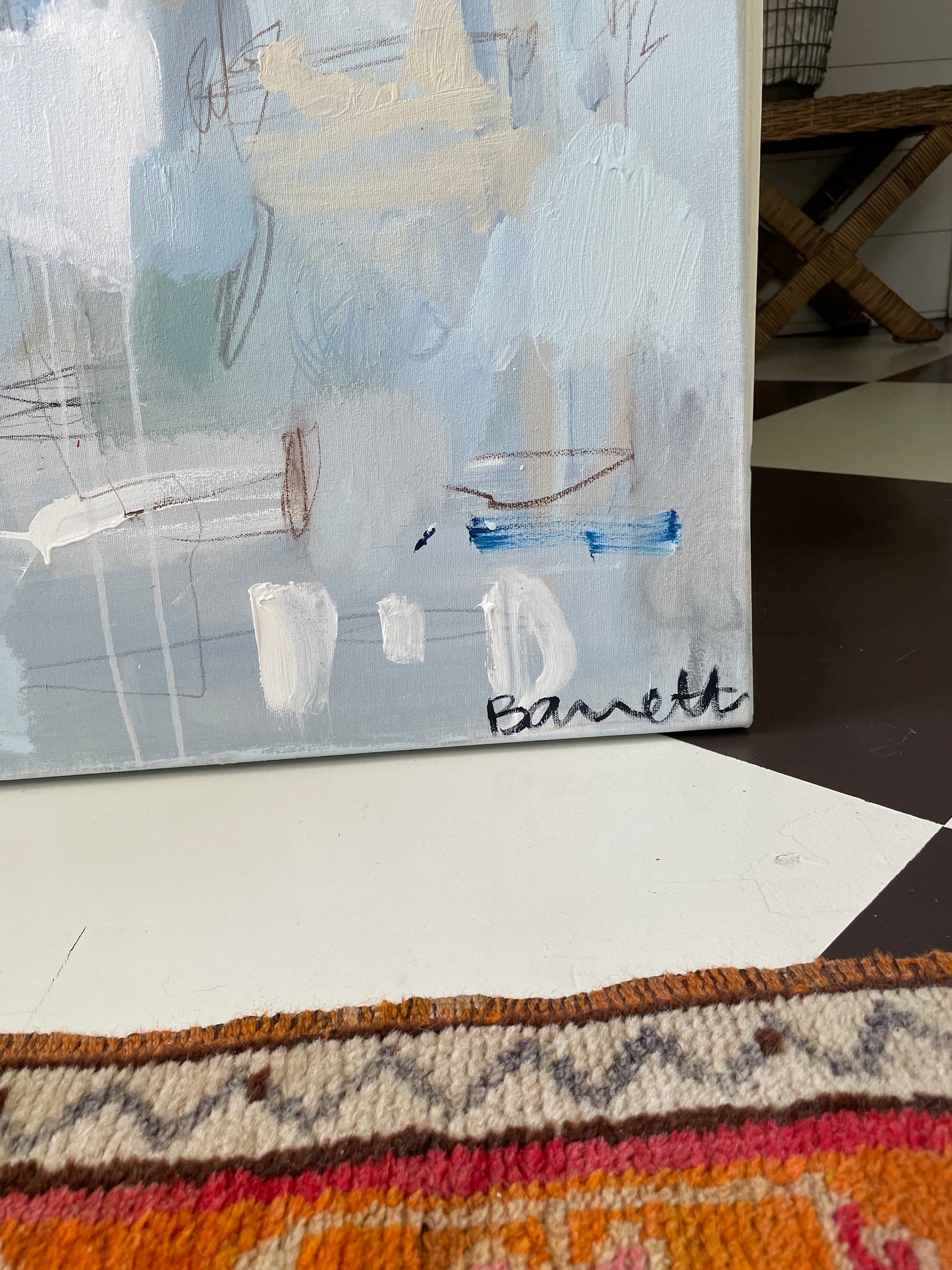 "Fragmented Blue"